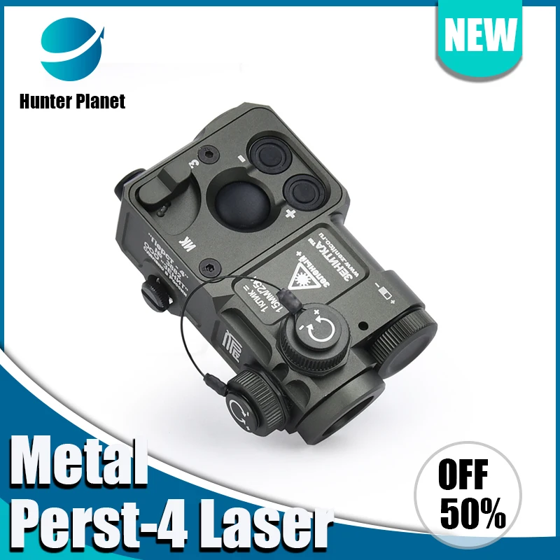 WADSN Tactics All Metal perst-4 Red Green Blue Dot IR Light Strobe Indicator Zero Target Brightness adjust Laser ﻿