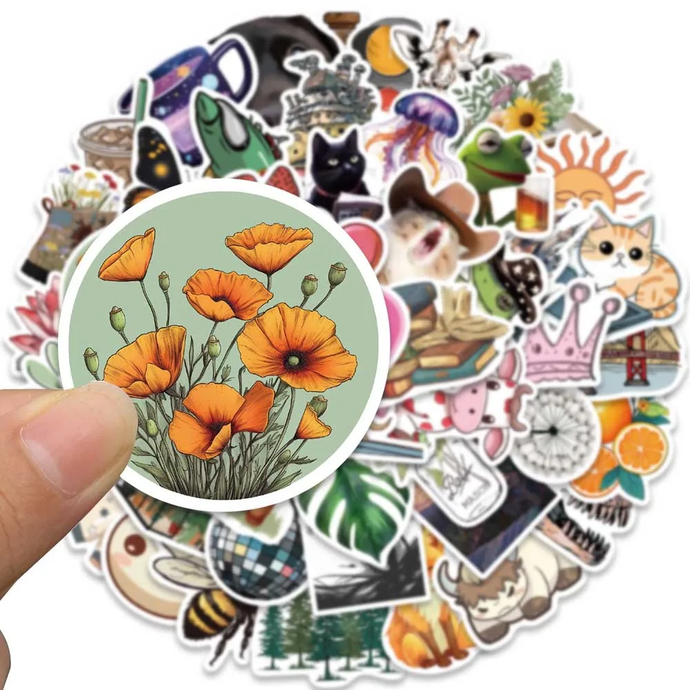 Стикеры Мультяшные горячие точки 10/30/50 шт.