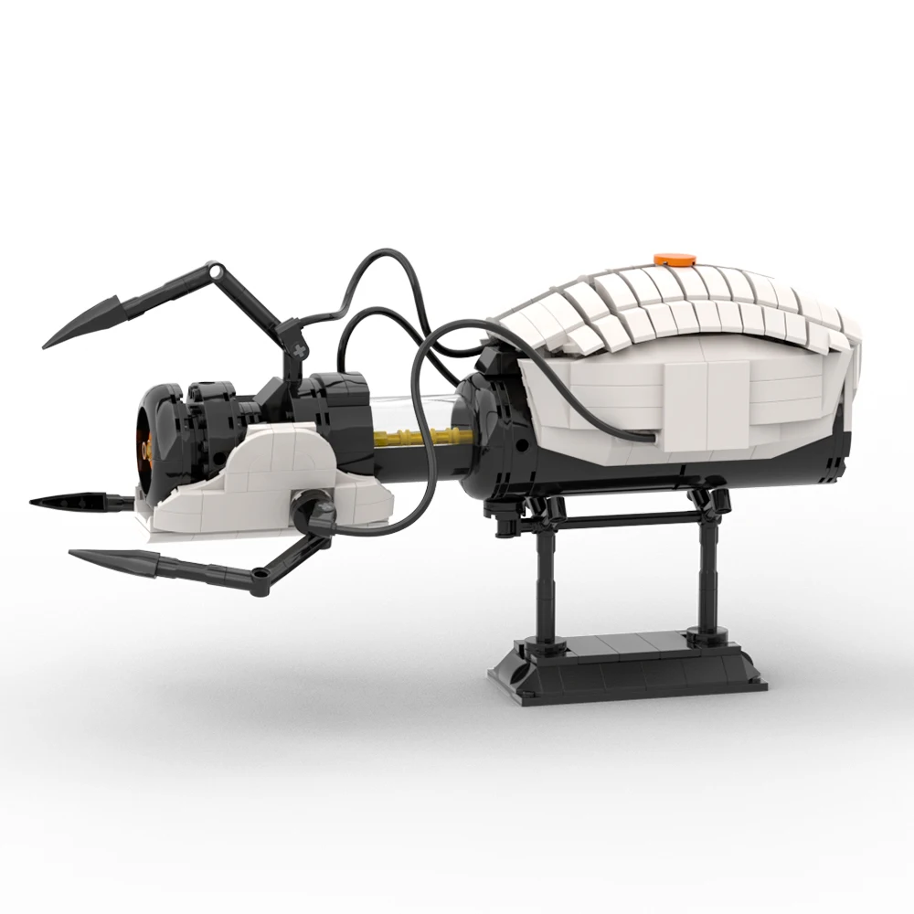 Gobrick MOC Time Portaledss модель оружия строительные блоки классические игры для стрельбы