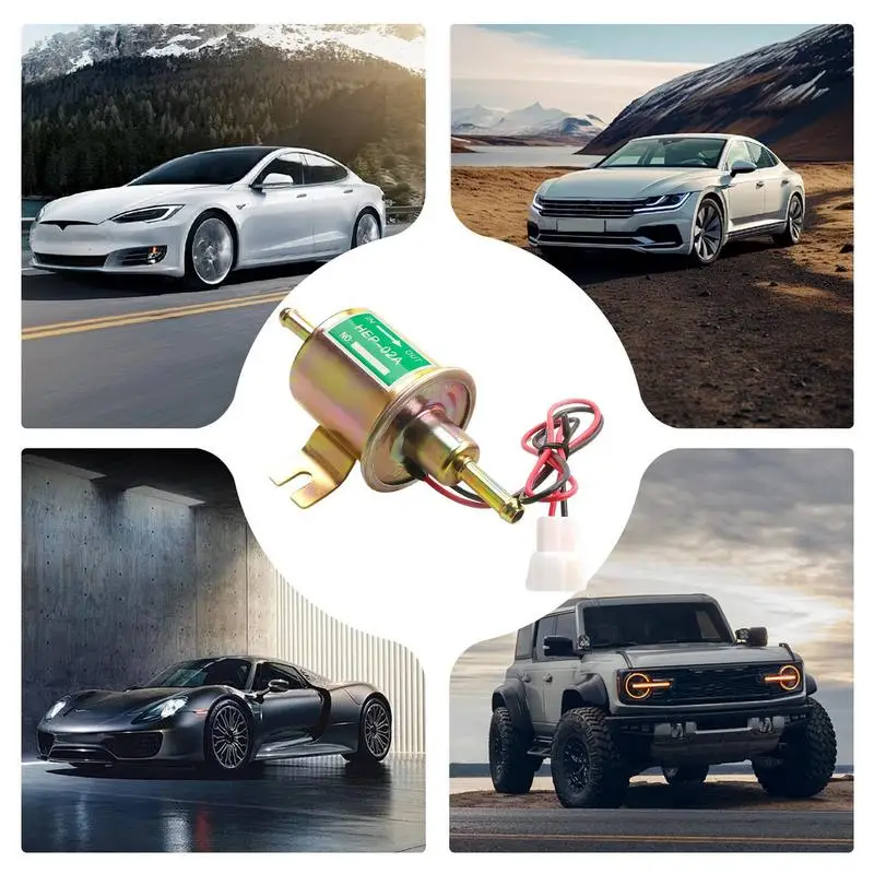 Встроенный масляный насос 12 В портативный переносной электрический для