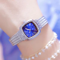 bs women watch small wristwatch gold square small dial stainless steel silver clock ladies luxury simple watches for women 2022