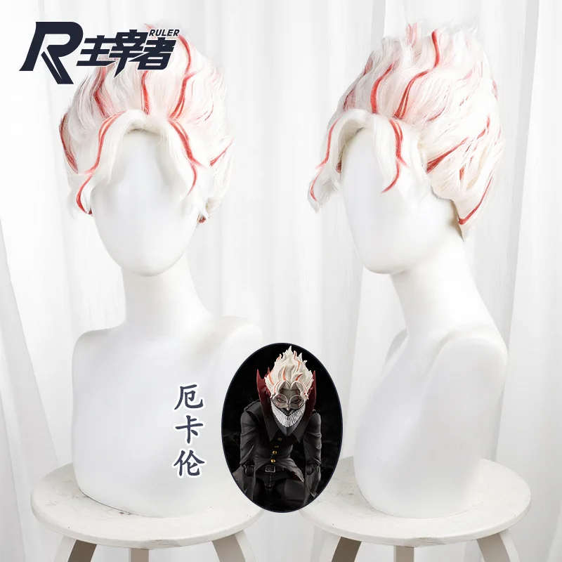 Okarun Occult Kun Косплей Парик Аниме Dandadan Ken Takakura Momo Ayase Белый Красный Короткие Волосы