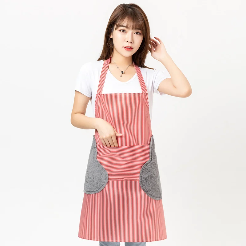 

Аксессуары для выпечки, фартук для рук для женщин, кухонный водонепроницаемый и маслостойкий фартук для приготовления пищи, новые художест...