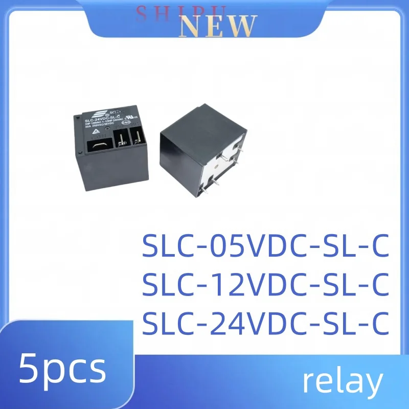 5шт SLC-05VDC-SL-C SLC-12VDC-SL-C SLC-24VDC-SL-C Реле 5P 30А