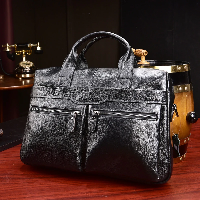 

Bags Designer Leather Briefcase Fashion Fashion Business Tote Computer Bag Hot Ipad Men's Bags Male Brand Messenger 2023 Handbag