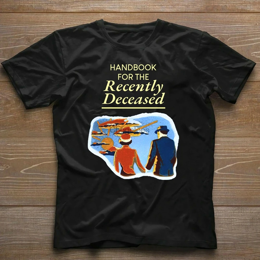 Справочник недавно умерших-Ретро футболка унисекс |