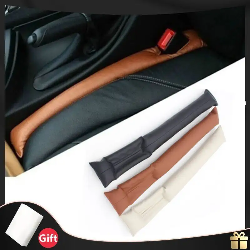 

Car Seat Gap Filler Soft Car Styling Padding Leather Leak Pads Plug Spacer Universal Car Accessories Interior Car Organizer