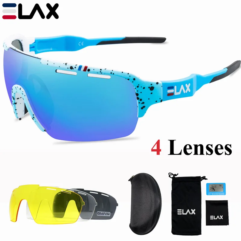 

ELAX 2022 новый набор с 3 линзами Mtb велосипедные очки для мужчин женщин мужчин велосипедные очки MTB Спорт на открытом воздухе солнцезащитные очк...