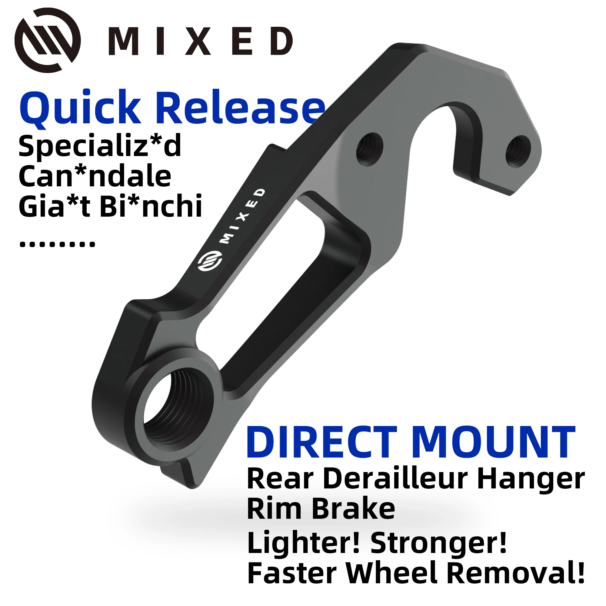 MIXED Direct Mount Rear Derailleur Hanger for QR Quick Release Road Bike Bicycle