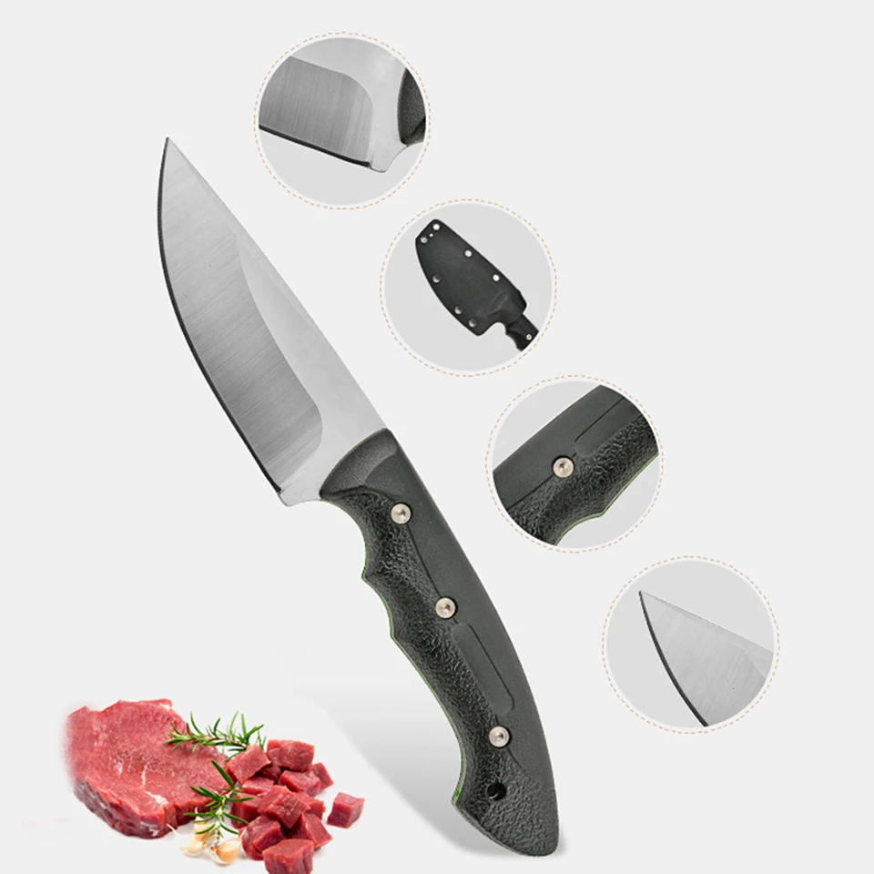 Прямой нож высокой твердости для повседневного использования удобный резак с