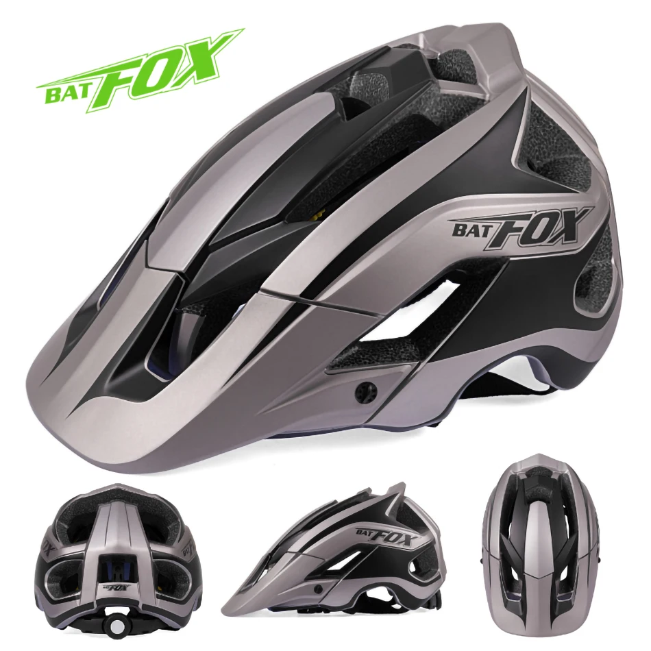 

BATFOX New Cycling Helmet Road Mountain Integrally-molded MTB Bicycle Helmet Ultralight Bike Helmet For Men Women Casco Ciclismo