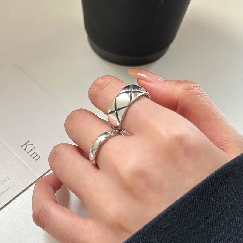 

JitDoo 925 Серебряные кольца для женщин аксессуары Новые Модные Элегантные Простые ромбы бриллиантовые повседневные подарки на день рождения