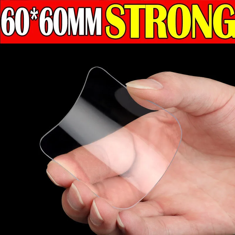 

50PCS Double Sided Tape Nano Tape Transparent Waterproof Wall Stickers Heat Resistant Bathroom Home Decoration Tapes