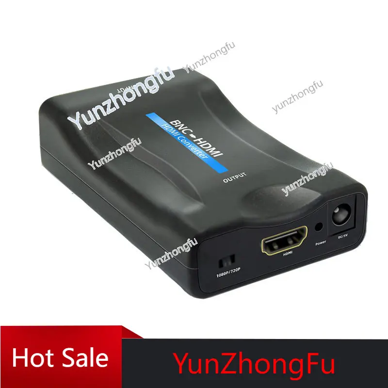 

BNC-HDMI HD контроль конвертера аналоговый на HDMI дисплей 1080P/720P видео преобразования