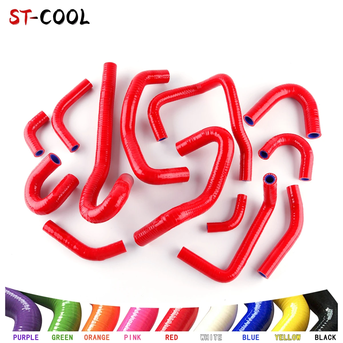 Для Nissan Skyline R34 R33 R32 GTR 2.6L RB26DETT турбонагреватель радиатора силиконовые шланги