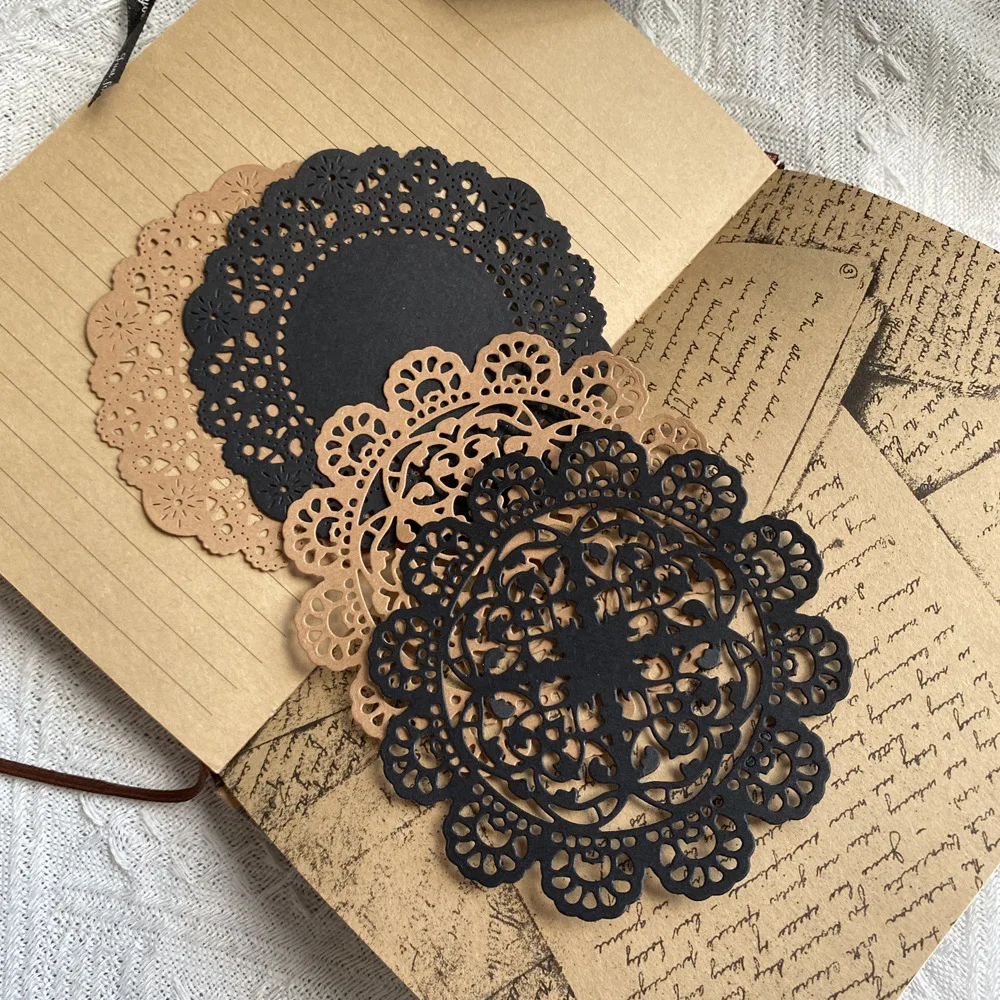 Металлические пресс-формы круглая кружевная для «сделай сам» скрапбукинга фотоальбома декоративное тиснение бумажные карты ремесла Пресс-формы 2023 Новинка