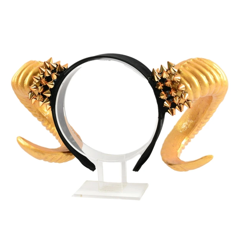 

Sheep Horn Headband Cosplay Headwear for Halloween Party Headpiece Party Supply