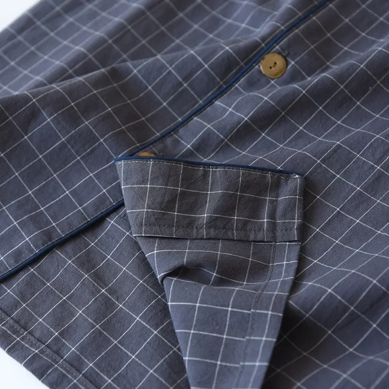 Новинка 2024 мужские летние Пижамные комплекты тонкие шорты с коротким рукавом