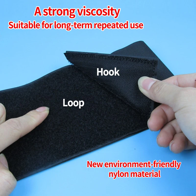 Настраиваемая эластичная реверсивная Пряжка Magics нейлоновая лента петля-крючок