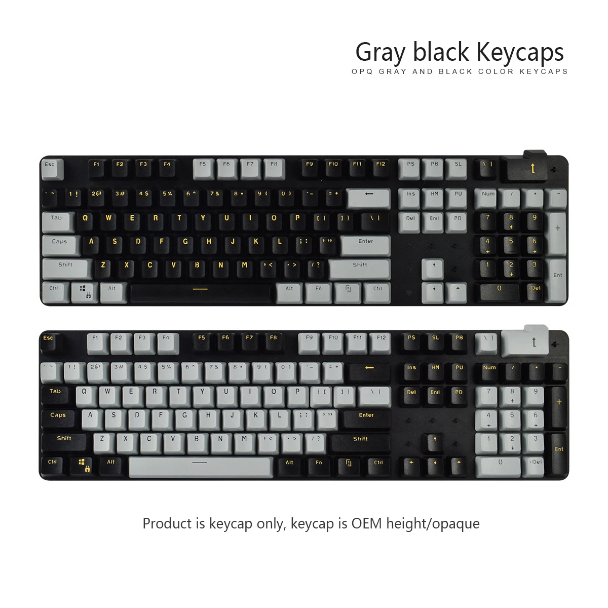 Набор колпачков для механической клавиатуры Cherry Mx Switch 61/106 87/104 клавиш - купить по