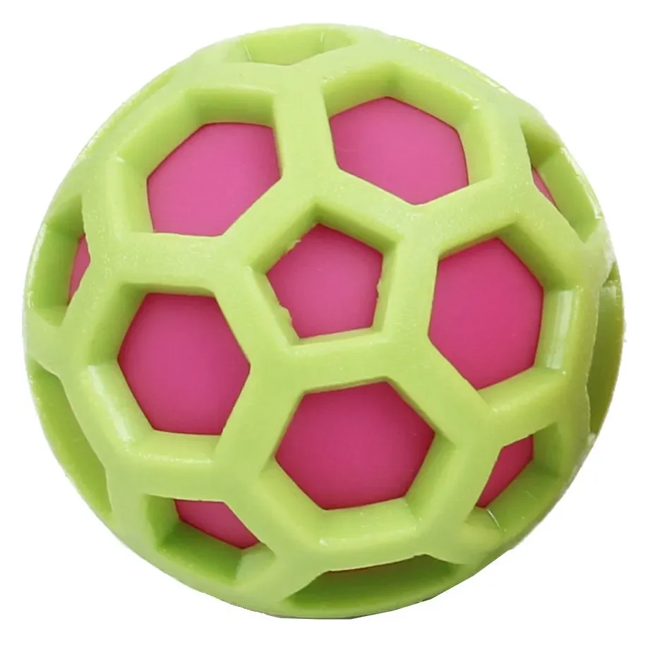 

JMT TPR and Nylon Durable Rounded Squeaking Dog Toy