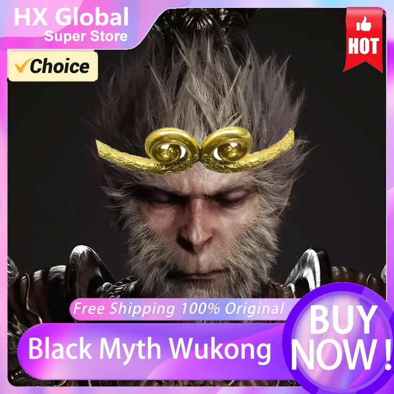 Deluxe Edition Black Myth Wukong Game Ring Аниме Фигурка Косплей Опора Jin Guzou Очаровательная Сборка