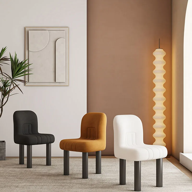 

Wood Minimalist Dining Chairs Simple Luxury Outdoor Living Room Kitchen Breakfast Chairs Garden Cadeira Cadeira Home Furniture