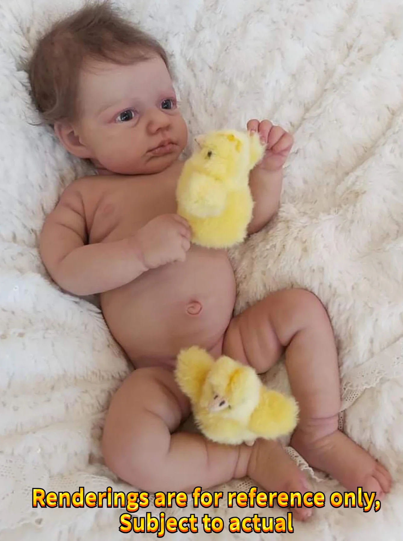 Куклы ручной работы для новорожденных 49 см