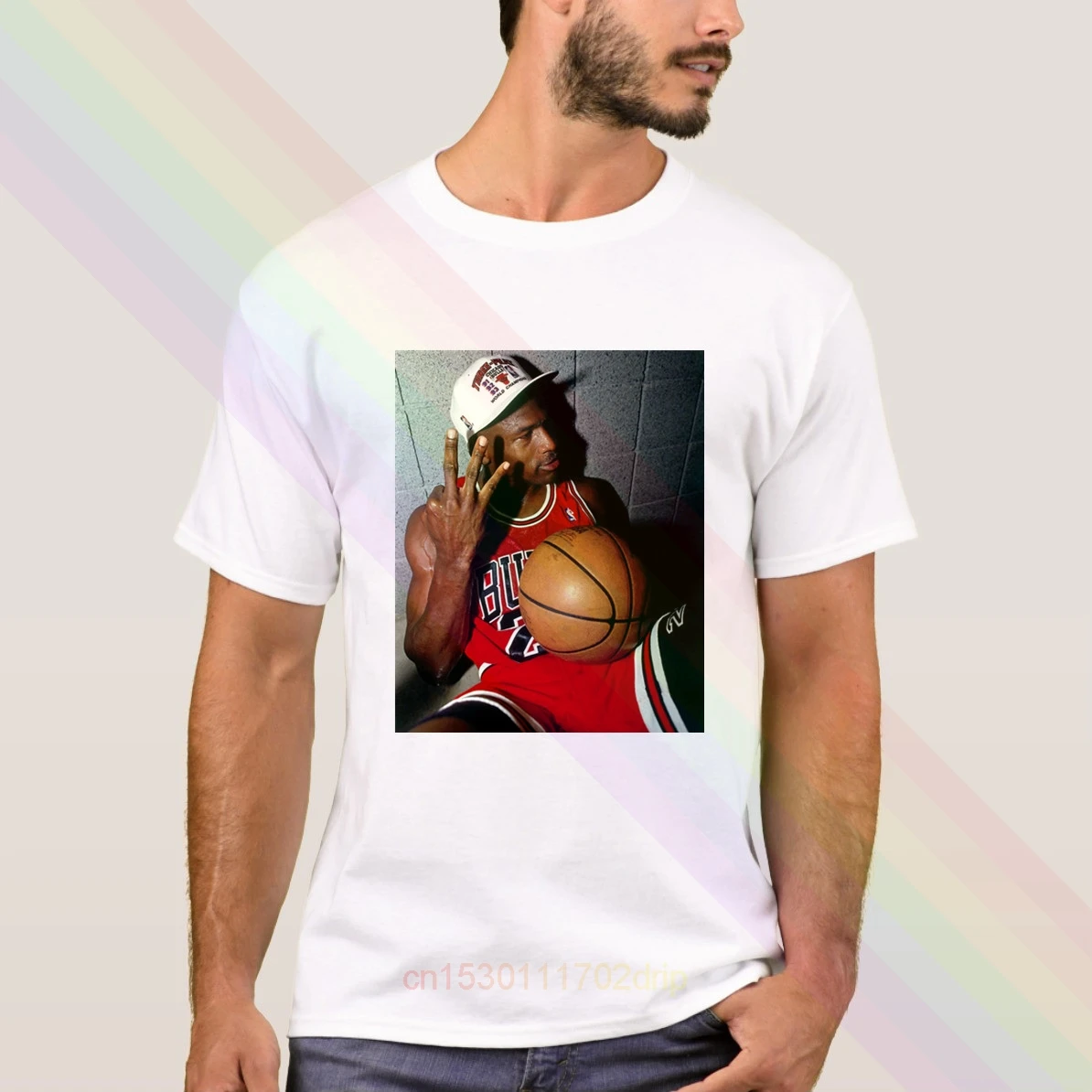 Винтажная Классическая футболка с логотипом Майкла Джордана threeторфа новинка 2020