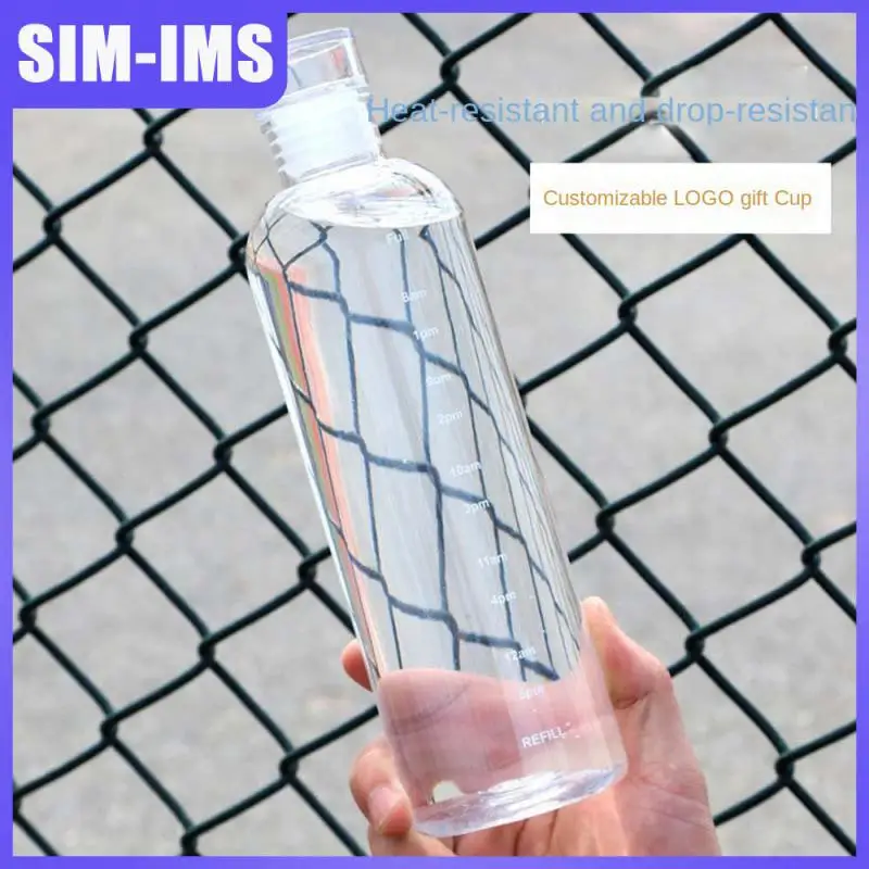 

Kitchen Gadgets Sports Water Bottle Time Scale High Color Value Gift Cup Household High Quality Scale Cup Water Bottle Girl Cup