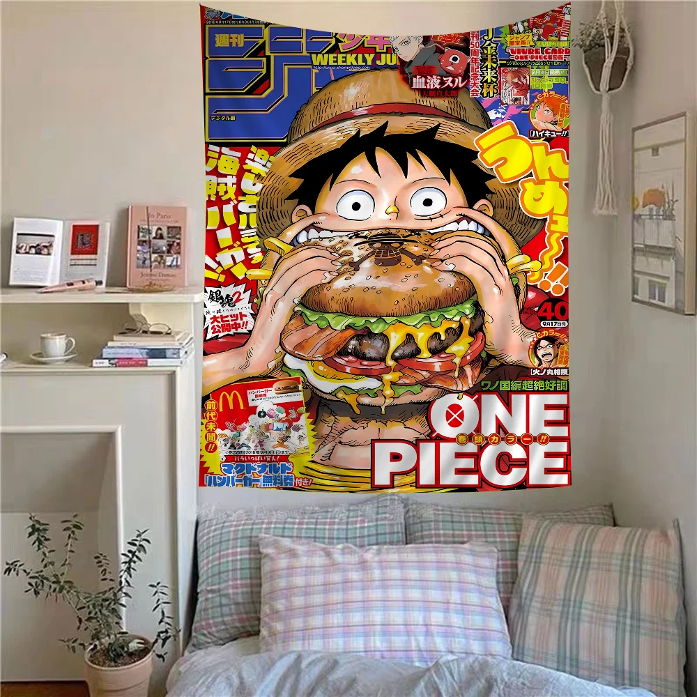 Аниме O-One P-Piece гобелен с героями мультфильмов настенное украшение домашний декор