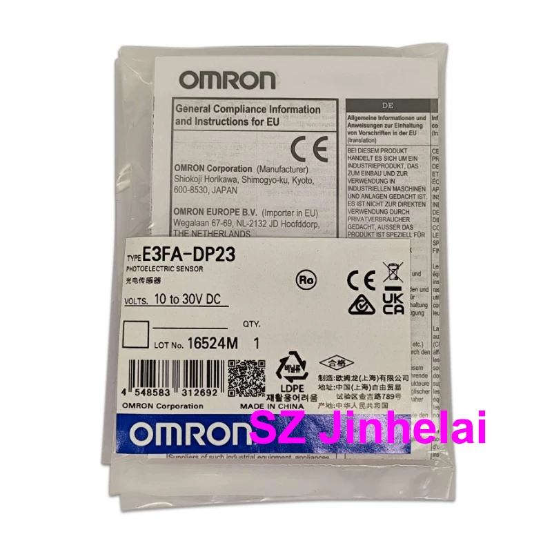 Фотоэлектрический датчик Omron E3FA-DN21 DN22 DN23 DP21 DP22 DP23 DP24 RP21 LP21, оригинальный, с защитой от обратного подключения (art.: 3920dc6c287c7) - 3920dc6c287c7
