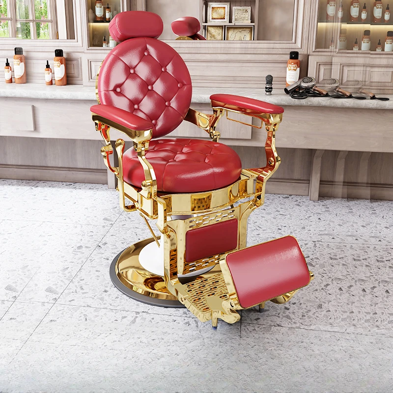 Парикмахерское кресло профессиональное парикмахерское элегантные стулья для