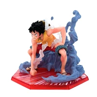 one piece anime figure monkey%c2%b7d%c2%b7luffy roronoa zoro pvc the top battle action figuras model collection cool stunt figure toy gift