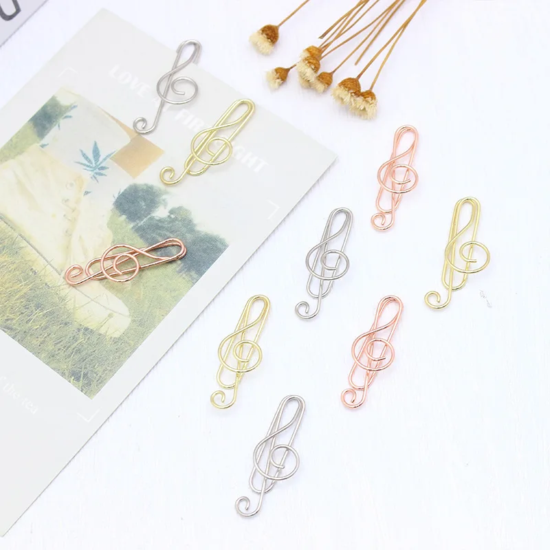 

20pcs/bag Creative Cute Cartoon Paper Clips Escolar Bookmarks Photo Memo Ticket Clip Stationery School Supplies Gifts