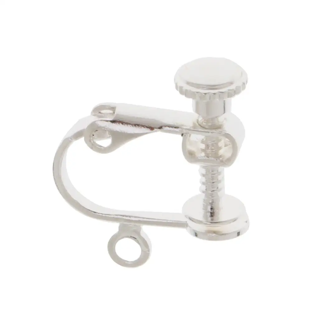

12pcs Ear Clips for Drop Type Earrings Jewelry Making