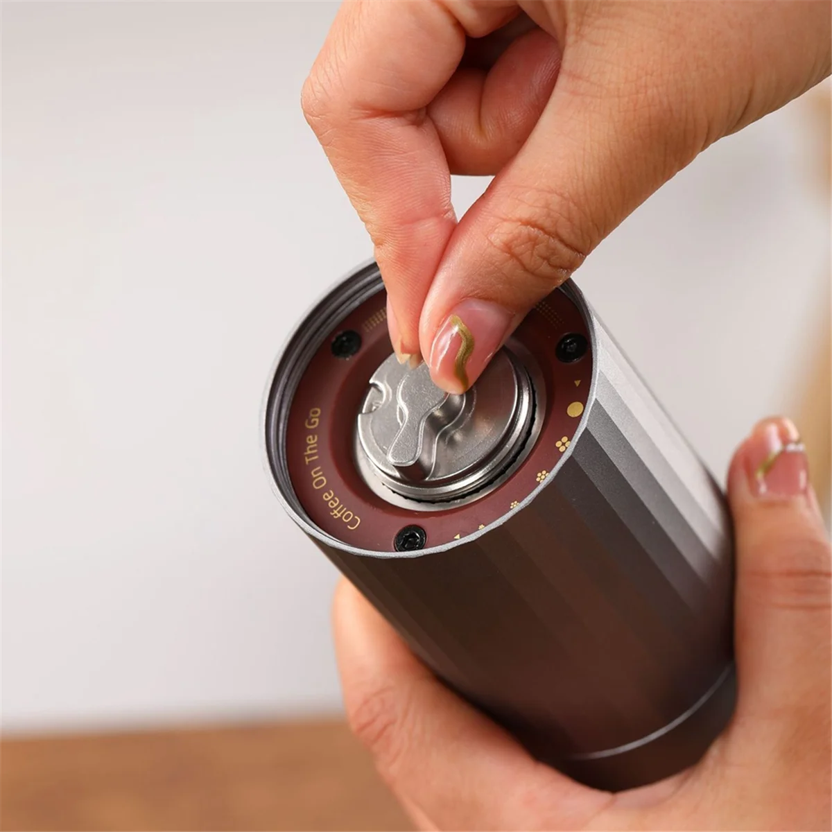 Кофемолка стандартная Портативная: маленькая кофемолка для эспрессо с