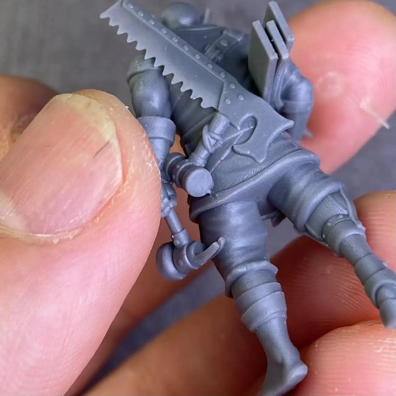 Carpenters Orc Goblin Scences for Wargames DND D&ampD RPG Tabletop Unpainted 3D Printed/STL Miniatures | Model Building Kits