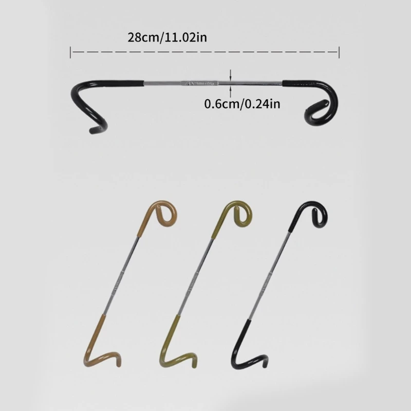 Подвесные крючки вешалка для палатки фонарей крючок рыбалки на открытом воздухе
