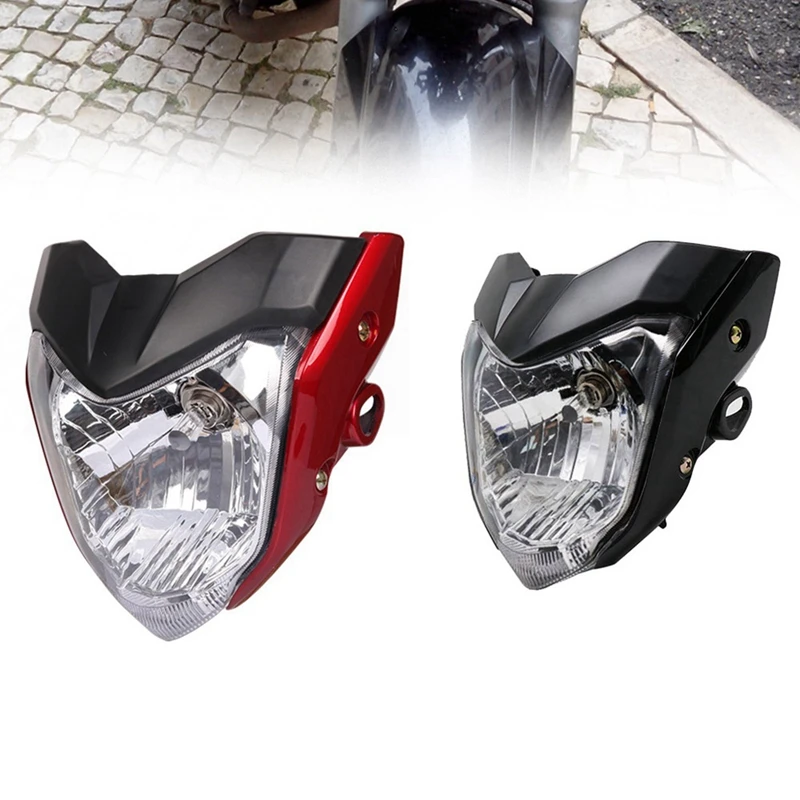 Фара мотоциклетная с креплением для лампы Yamaha FZ16 YS150 FZER150 FZER 150 FZ 16 янтарная