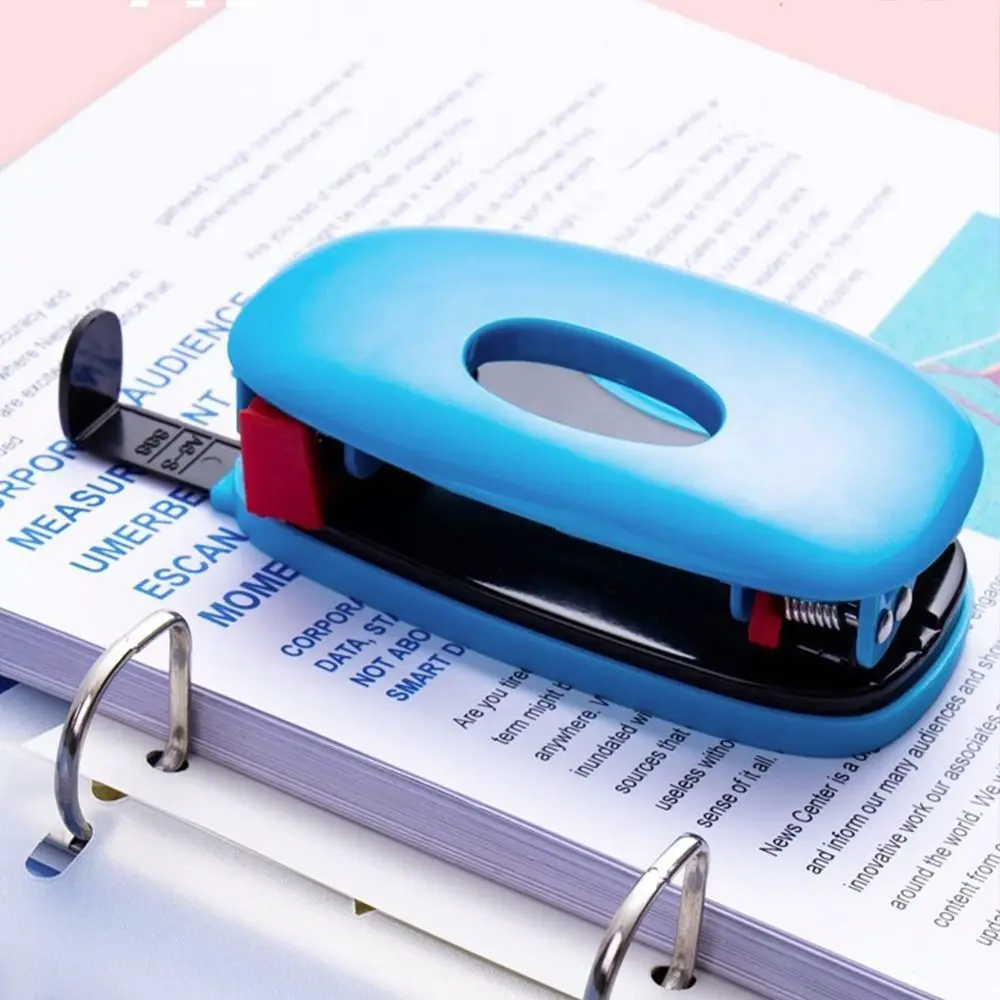 

Rings Albums Notebook Student Stationary Office Supplies Hole Puncher Paper Puncher Manual Binding Round Hole Puncher