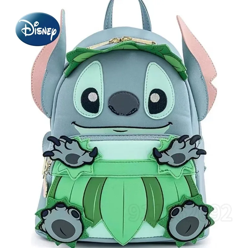 Новый мини-рюкзак Disney Stitch элитный бренд оригинальный женский рюкзак Loungefly