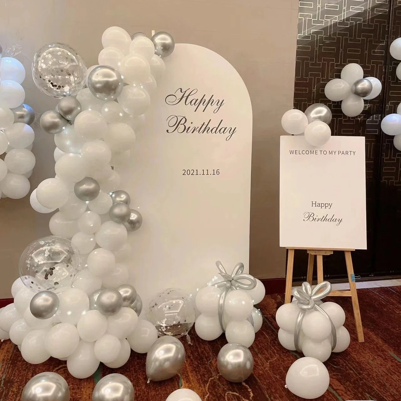 120/150 см пользовательская Арка КТ доска белый черный пользовательский название