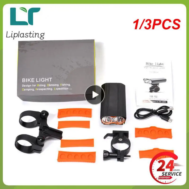 

Фонарь передний Аккумуляторный с зарядкой от USB, 2 x-L