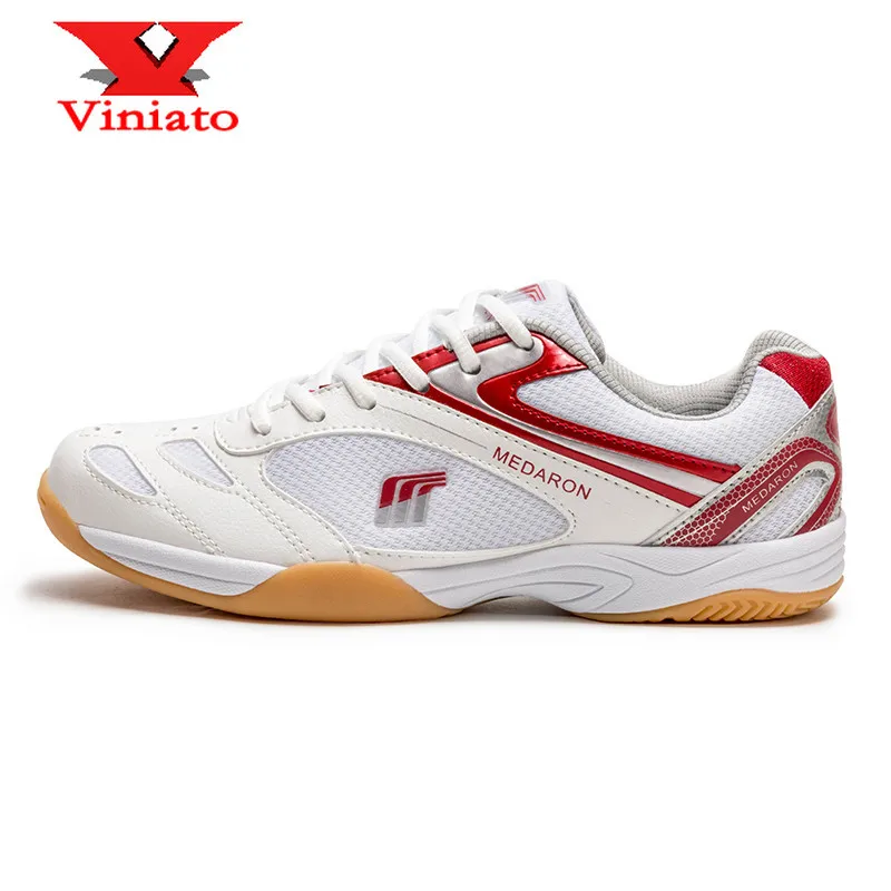 2020 New Professional Table Tennis Shoes Men Women Anti Slip Badmintons for Couples Blue Red Light Weight Badminton Sneakers