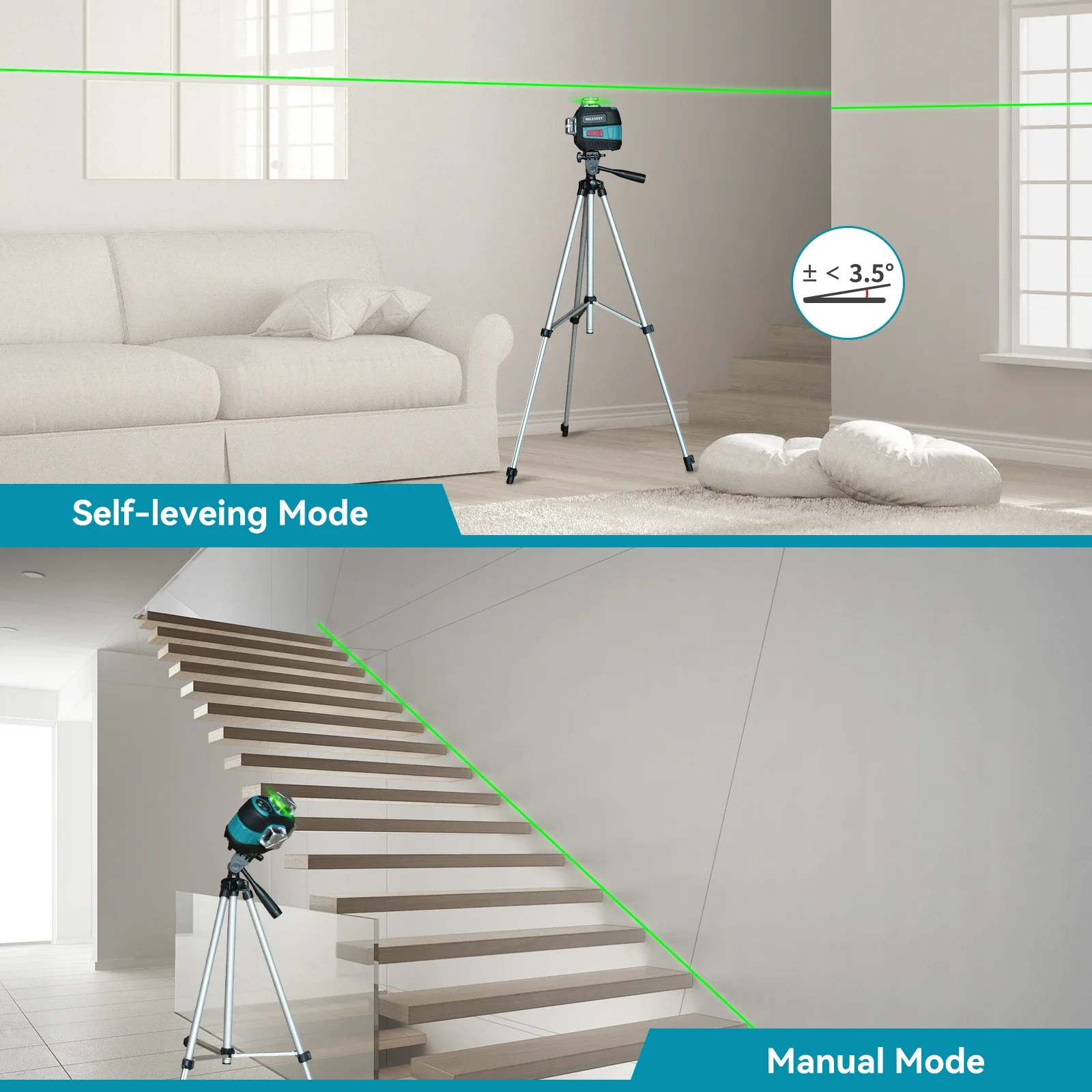 Лазерный уровень MiLESEEY