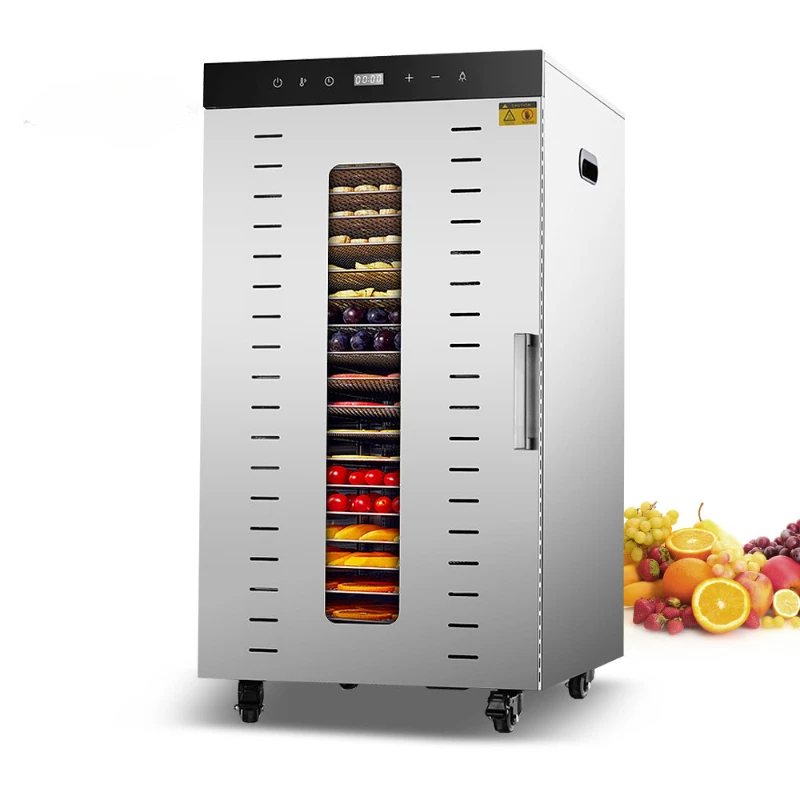 

Single Zone 20 Trays Commercial Drying Industrial Machine Fruits Vegetables Food Dehydrator