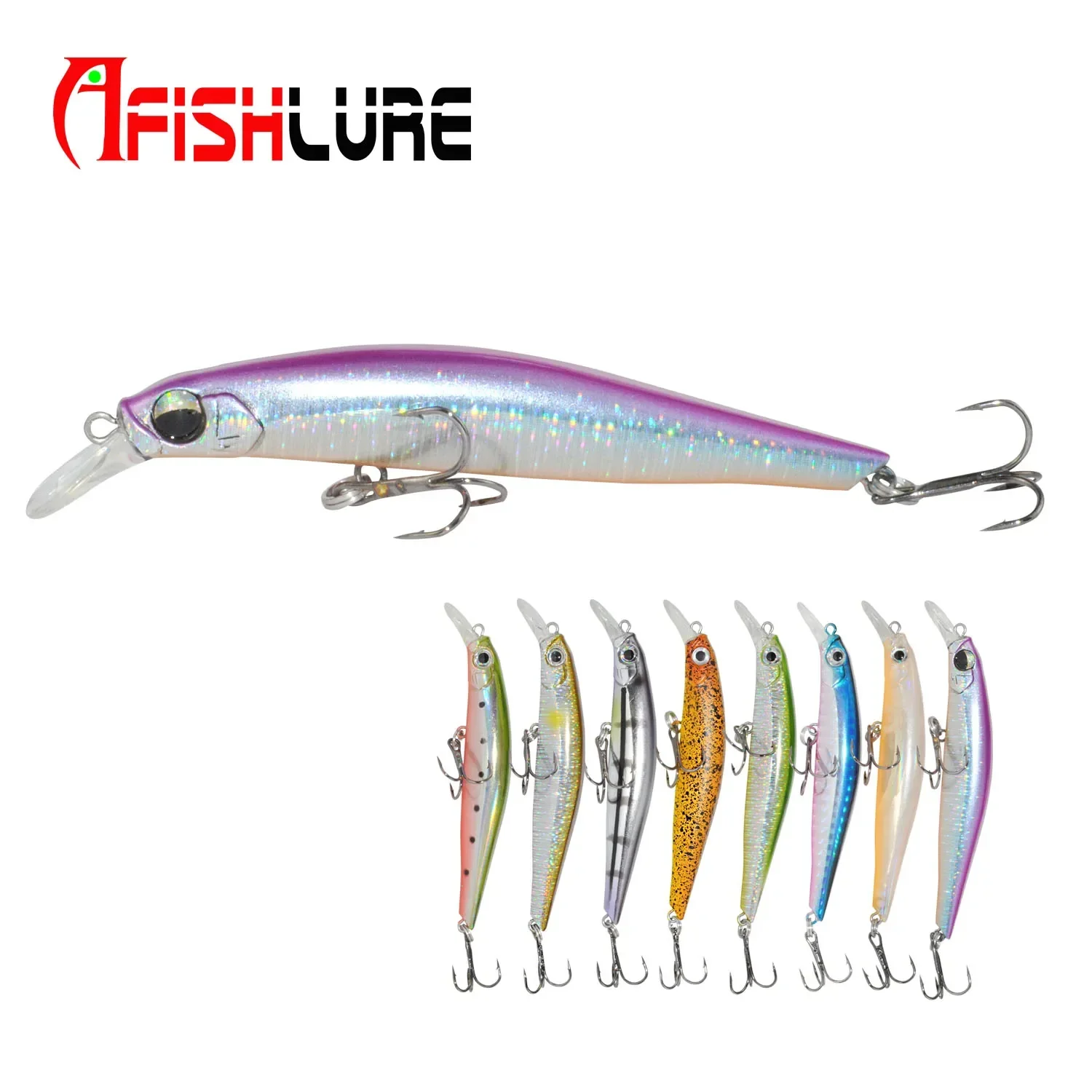 Приманки Afishlure Artist FR тонущая жесткая приманка гольяна рыболовные приманки для