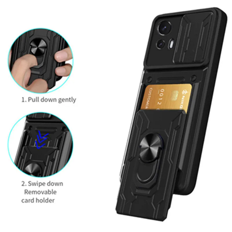 

For Motorola Edge 30 Neo Case Car Magnetic Holder Stand Armor Phone Cases For Moto Edge30 Lite Edge 30 Fusion Ultra X30 S30 Pro