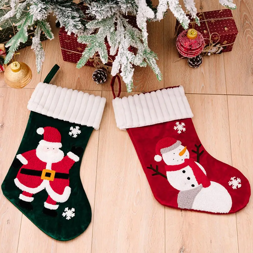 

Изящный подвесной фотоальбом, большая емкость, ткань, фотография, подарок на Рождество, сумка для конфет, подвесной Декор